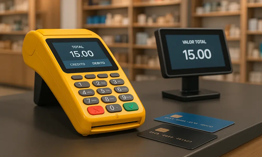 Máquina de cartão preço