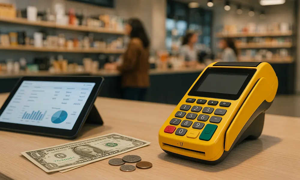 Máquininha de cartão para comprar