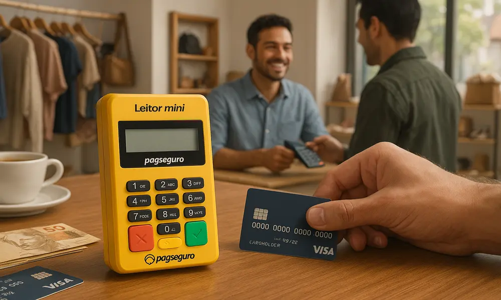 Leitor mini pagseguro