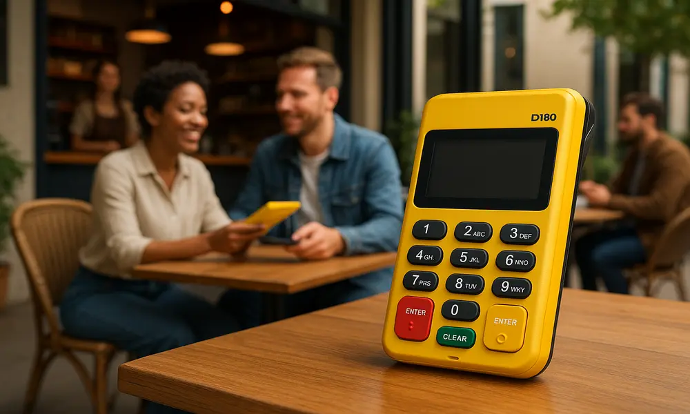 Máquina de cartão d180