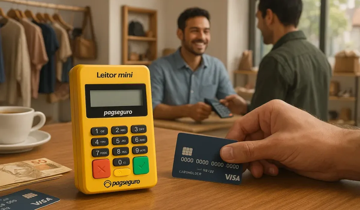 Leitor mini pagseguro