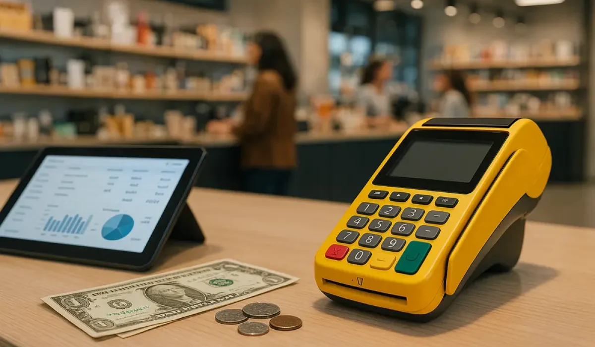 Máquininha de cartão para comprar