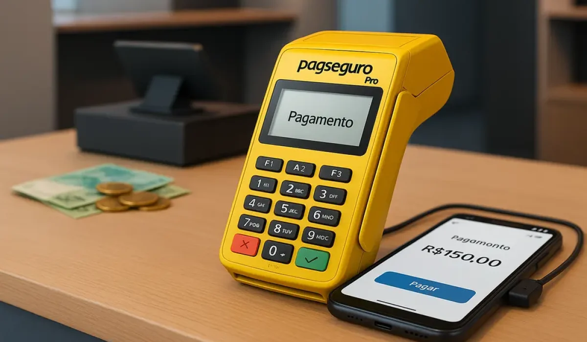Máquininha pagseguro pro
